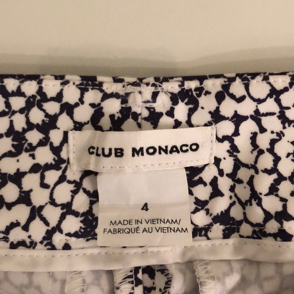 Club Monaco cropped pants size 4 - Picture 2 of 5